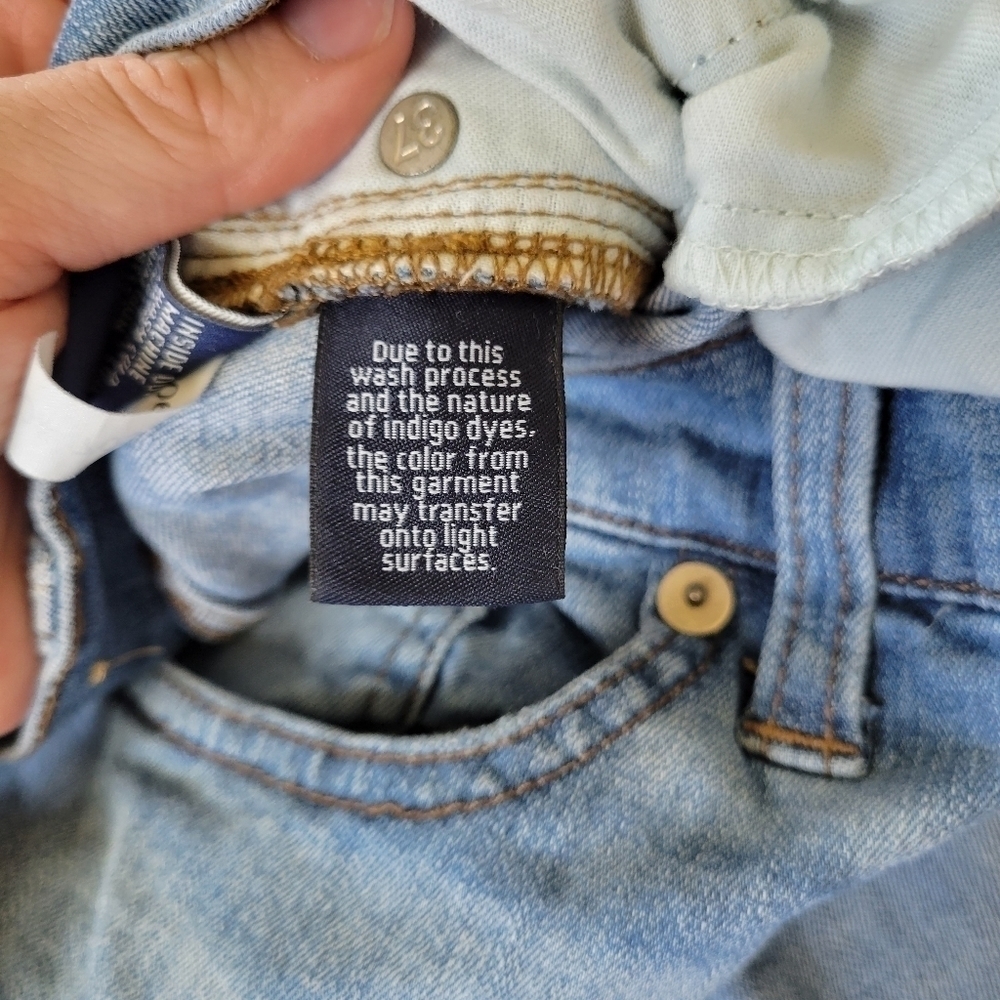 Madewell skinny skinny light wash jeans 27 - Picture 9 of 13